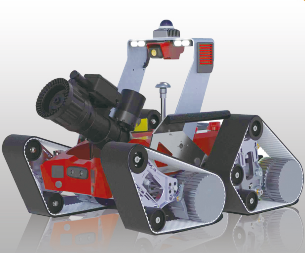 火场态势感知机器人