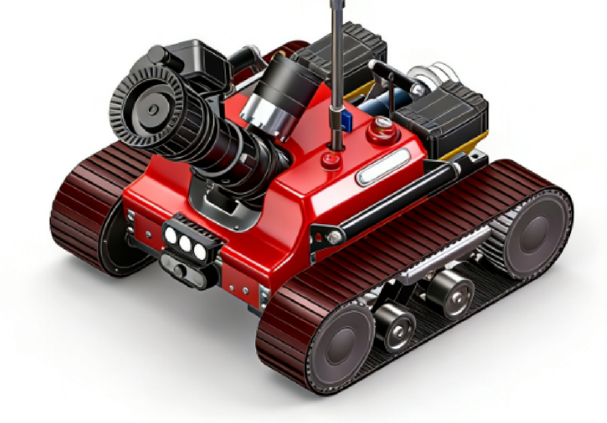 随车速攻消防灭火机器人